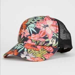 Billabong Floral Trucker Hat